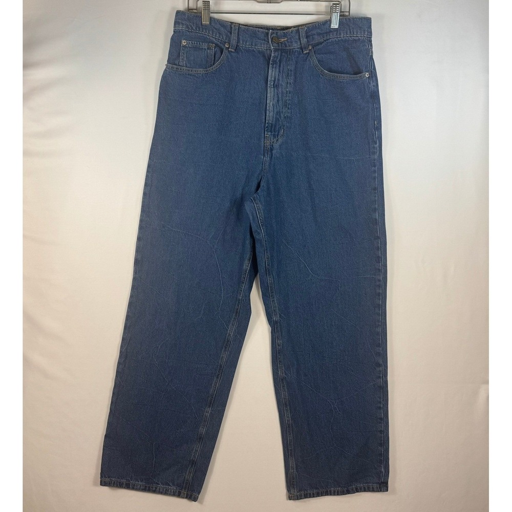 BDG Urban Outfitters Baggy Jeans Medium Wash Blue Denim Wide Leg Mens 31